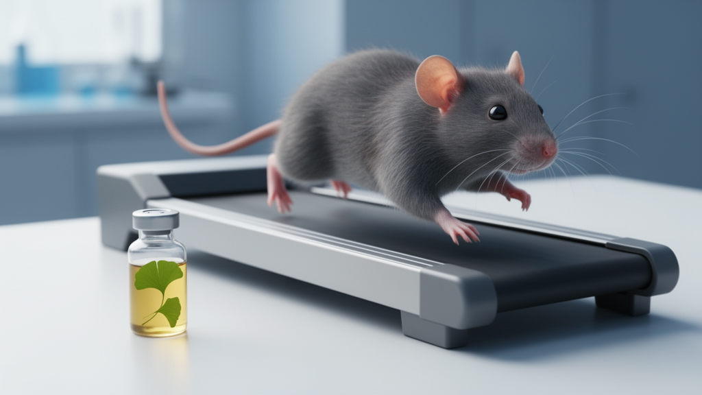 Ginkgo biloba extract and voluntary exercise speed recovery from inner-ear balance loss in rats