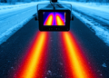 Infrared thermal imaging predicts skid resistance of actively heated ice-melting pavement