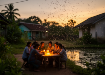 Mosquito Aggregation and Host Clustering Reshape Zoonotic Virus Transmission Risk