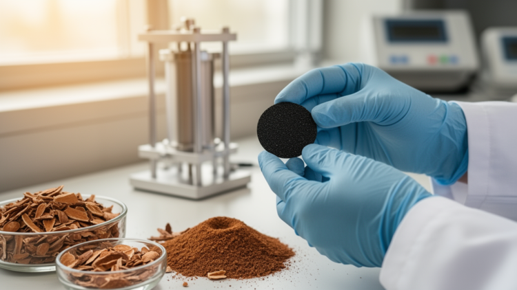 Almond Shell Waste Turned Into High-Performance Supercapacitor Electrode
