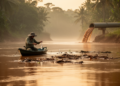Amazon Rivers Reveal Abundant Antibiotic Efflux Pump Genes Near Polluted Sites