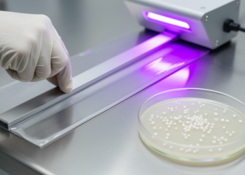 Self-healing waterborne polyurethane coatings combine UV curing with antibacterial ZnO