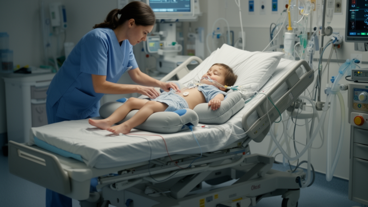 Trial compares prone positioning angles after pediatric heart surgery