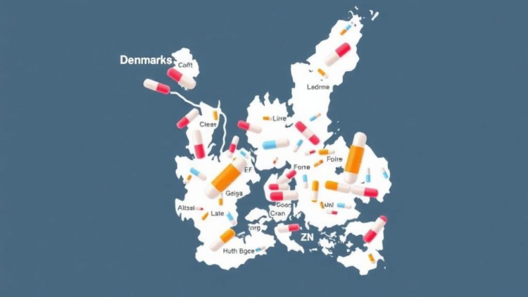 Denmark's two-decade medication map shows the famous female-male drug gap is collapsing