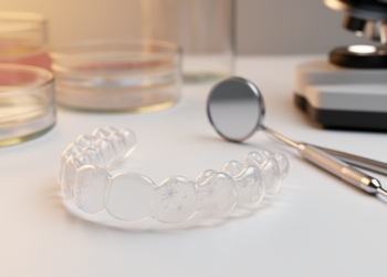 Research report: Clear aligner interface properties, oral microbial ecology, and strategies for biofilm control and caries-risk mitigation: a scoping review