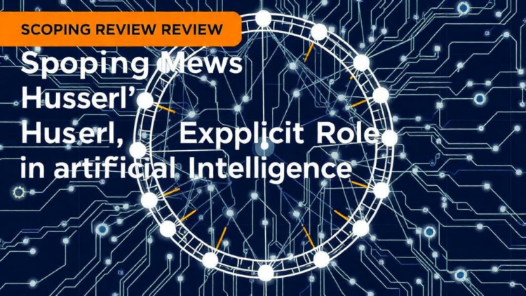 Scoping Review Maps Husserl's Explicit Role in Artificial Intelligence Research