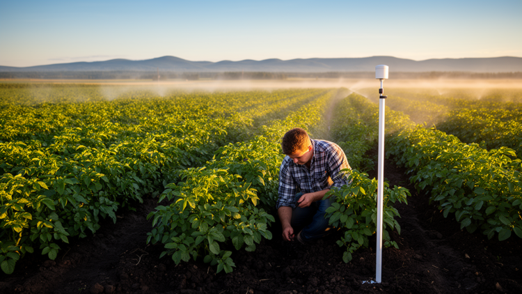 Graph-Based AI Model Predicts Potato Crop Water Needs with High Accuracy in Canada