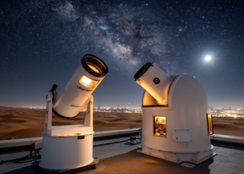 Saudi Arabia Hosts LaserSETI's First Asian Stations in Global Sky Watch