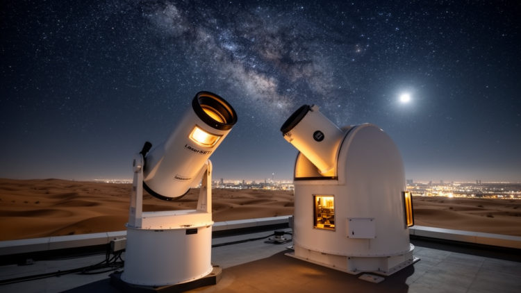 Saudi Arabia Hosts LaserSETI's First Asian Stations in Global Sky Watch