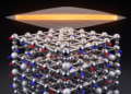 Non-Collinear Magnetism Creates Flat Electronic Bands in Predicted Topological Material CoBi2Te4