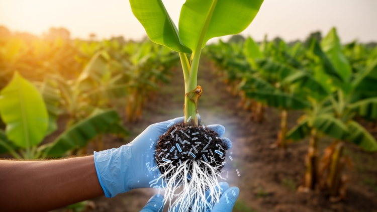 Rhizosphere bacterium Bacillus amyloliquefaciens F2 shows strong biocontrol against banana Fusarium wilt TR4 in Pakistan