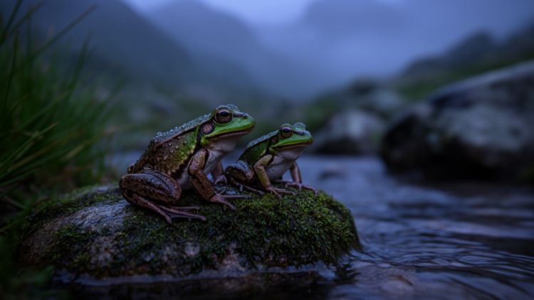 Communal-Breeding Alpine Tree Frogs Turn Out to Be Genetically Monogamous