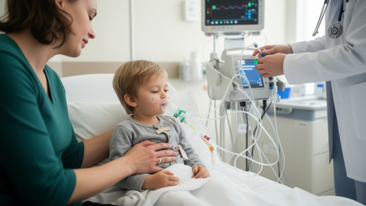 Child recovers after probable blinatumomab lung injury and dose-escalation rechallenge