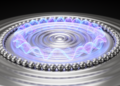 Electron waves trapped in a metal for the first time