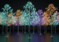 BERT-guided nested Dirichlet forests sharpen hierarchical topic modeling