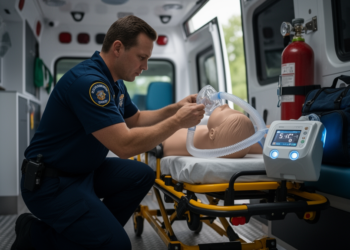 Ready-to-use CPAP device shows safe pressure profile in prehospital respiratory failure simulations