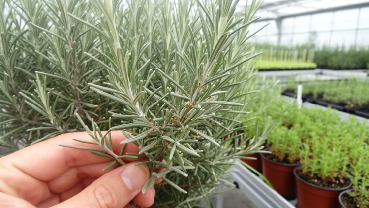 Rosemary breeding produces lines with denser glands and richer compounds