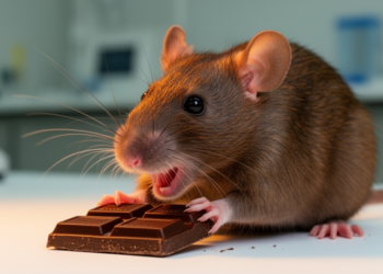 Rats Emit Distinct 40 kHz Ultrasonic Calls While Eating Chocolate