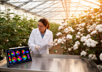 Machine learning predicts genome designs for multi-trait cotton and crop breeding