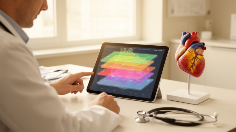Explainable AI framework blends calibrated models to predict heart disease risk