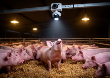 AI Spots Which Pig Is Coughing in Crowded Pens, Even at Night
