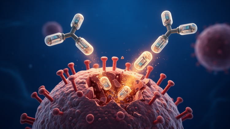 B7-H3 antibody-drug conjugate cuts death risk 54% in relapsed small-cell lung cancer