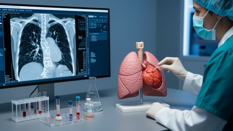 CT biomarkers assess immunotherapy response and surgical planning in lung cancer