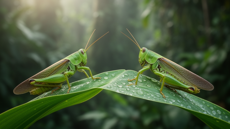 Cryptic Crickets Share a Habitat but Diverge in a Single Signaling Pathway
