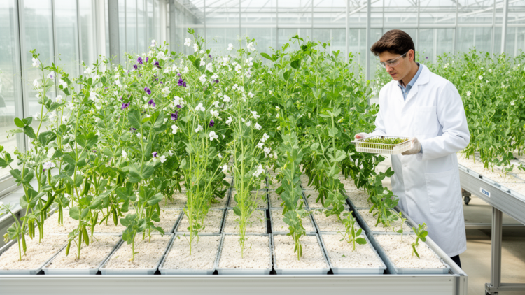 Fuzzy multi-trait screening identifies nine salt-tolerant pea genotypes