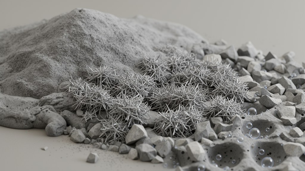 Industrial Waste Cement Blend Locks Away CO2 and Rebuilds Its Own Binding Gel