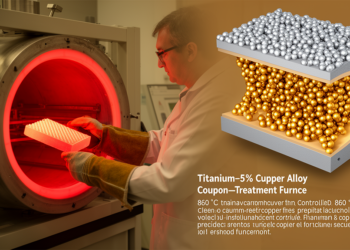 860 °C solution treatment optimizes aging response in Ti–5Cu alloy