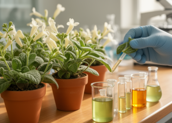 Flavonoids, not just diterpenoids, give South African medicinal spurflowers their chemical identities
