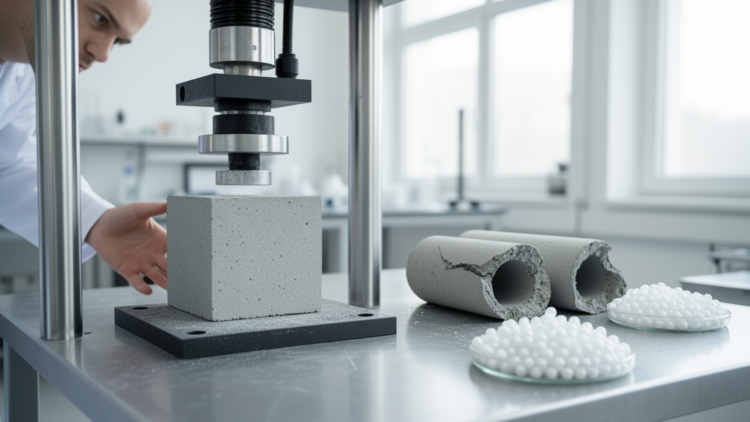 Interpretable machine learning predicts strength of heat-storing microcapsule concrete in external lab tests