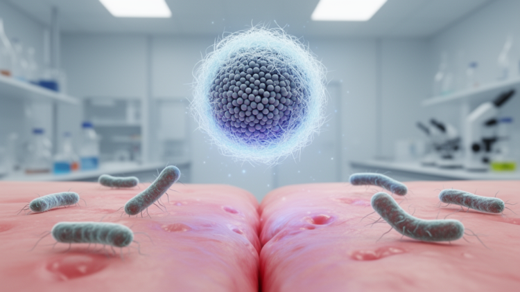 Chitosan-Coated Titanium Oxide Nanoparticles Show Antimicrobial and Wound Healing Promise in Vitro