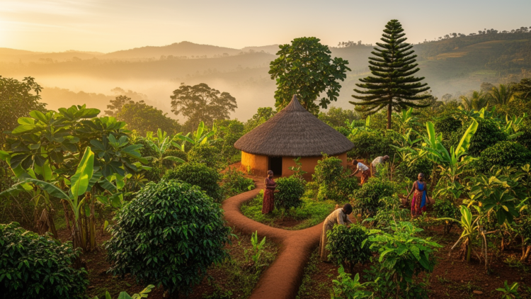 Ethiopian Homestead Gardens Shelter 45 Woody Species, Most of Them Native