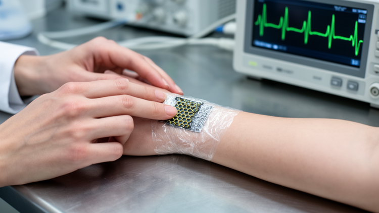 Cold-sprayed graphene sensor detects pulse in one-person test
