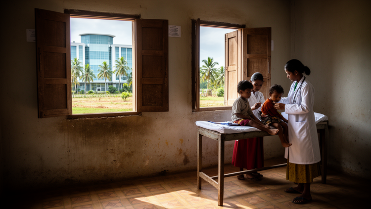 From village clinic to global research hub in post-conflict Sri Lanka