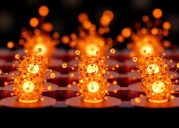 Heavy Fermions Spotted Forming at a One-Atom-Thick Interface