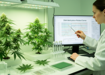 Expression profiling links DNA methylation genes to cannabis feminization