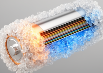 Research report: Preparation of N,P-synergistic flame-retardant phase change materials and their application for thermal management of lithium-ion batteries
