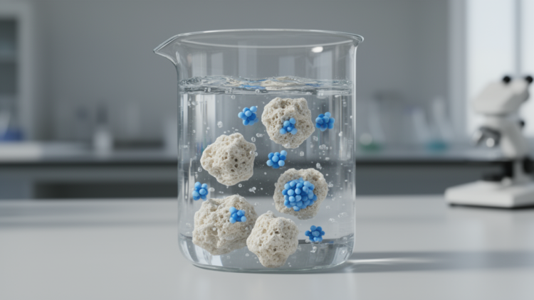 Double-modified zeolite removes over 90% of ammonia nitrogen in laboratory tests