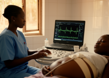 Self-supervised AI rebuilds missing fetal heart rate signals from Tanzanian labor recordings