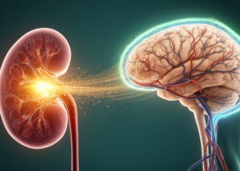 Kidney metabolic stress and Klotho resilience converge on the brain's vasculature