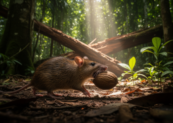 Spiny Rats Steer Palm Seeds into Tree-Fall Gaps in Panama Forest
