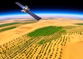 Satellite Record Reveals Two Decades of Greening in China's Kubuqi Desert