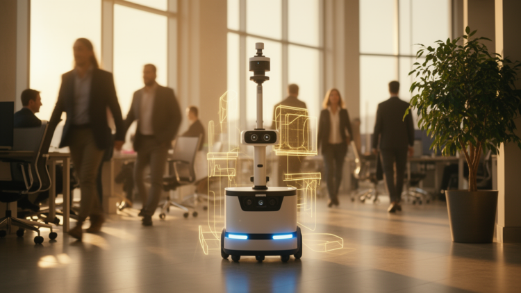 Lightweight SLAM System Helps Robots Navigate Crowded, Changing Scenes