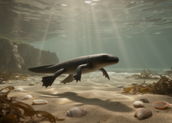 First fully marine amphibian relative discovered in 237-million-year-old Chinese rocks