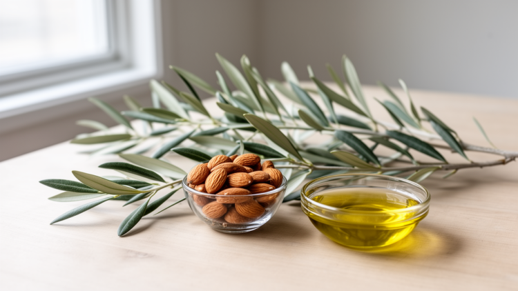 Olive Leaves and Almond Enzymes Offer a Route to Enriched Olive Oil, With a Catch