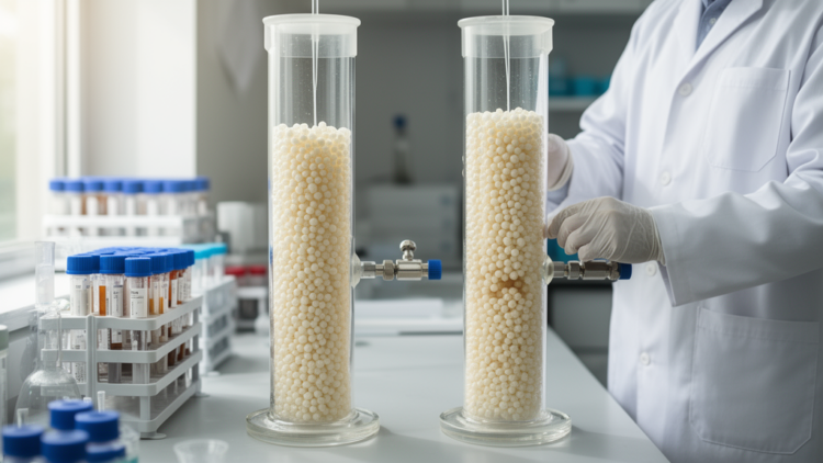 Two Isocyanurate Resins, One Lesson: Strongest Binding Is Not Best Column Performance