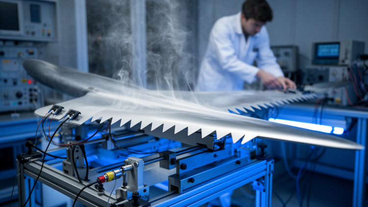 Serrated Airfoils Reshape Stall Behavior in CFD, Wind Tunnel and Machine Learning Study
